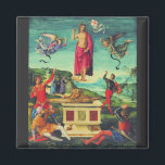 Imán Resurrección de Jesucristo por Rafael<br><div class="desc">Resurrección de Jesucristo por Rafael</div>