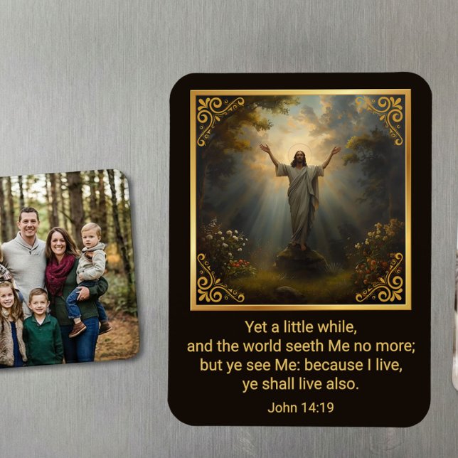 Imán Resurrección de Pascua Religiosa (Subido por el creador)