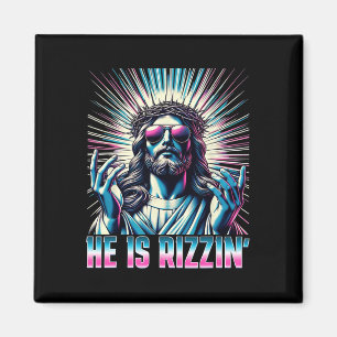 Imán Resurrección Graciosa Pascua Rizz Es Rizzin Jesús