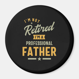Imán Retirada de padre profesional masculino