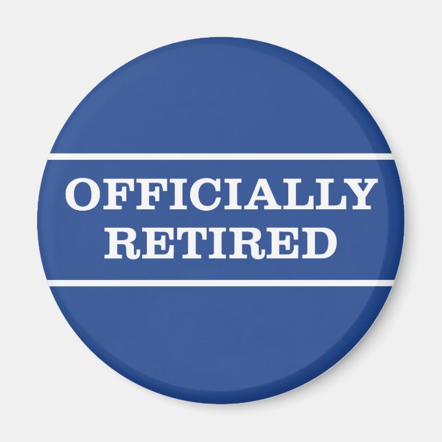 Imán Retirada Oficial (Frente)