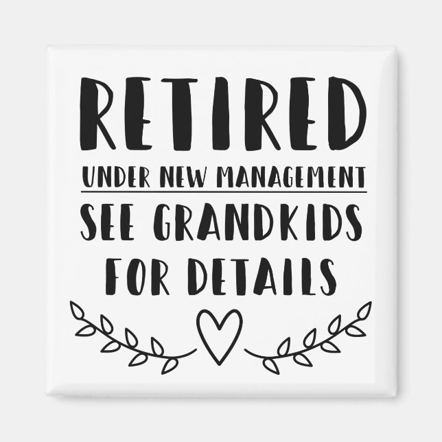 Imán Retirado Bajo Nueva Gestión (Frente)