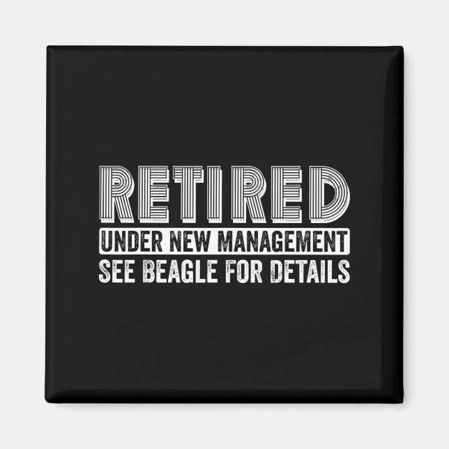 Imán Retired Under New Management See Beagle For Detail (Frente)