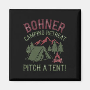 Imán Retiro de Camping Bohner Clava una Carpa Divertido