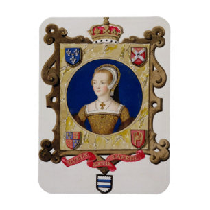 Imán Retrato de 1512-48) 6tas reinas de Catherine Parr