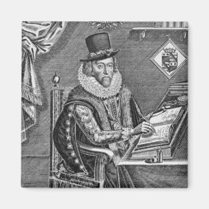 Imán Retrato de 1561-1626) vizcondes de Francis Bacon