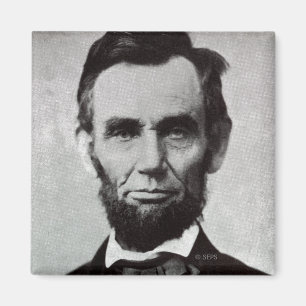 Imán Retrato de Abe Lincoln 2