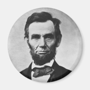 Imán Retrato de Abraham Lincoln de Alexander Gardner