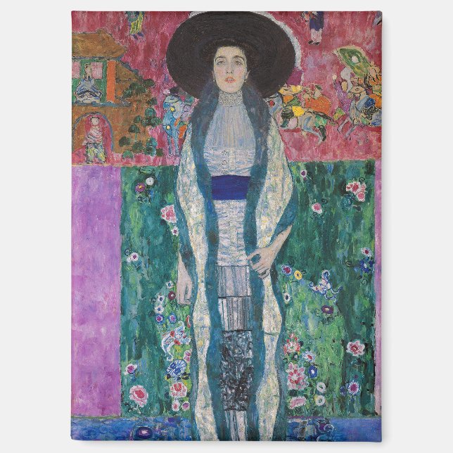 Imán Retrato de Adele Bloch Bauer, Gustav Klimt (Anverso)