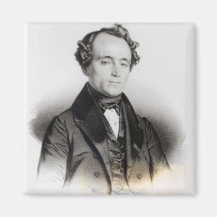 Imán Retrato de Alejandro Dumas Fils