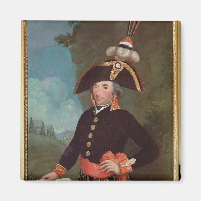 Imán Retrato de Andre Massena (Frente)