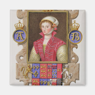 Imán Retrato de Anne Boleyn (1507-36) Segunda Reina de