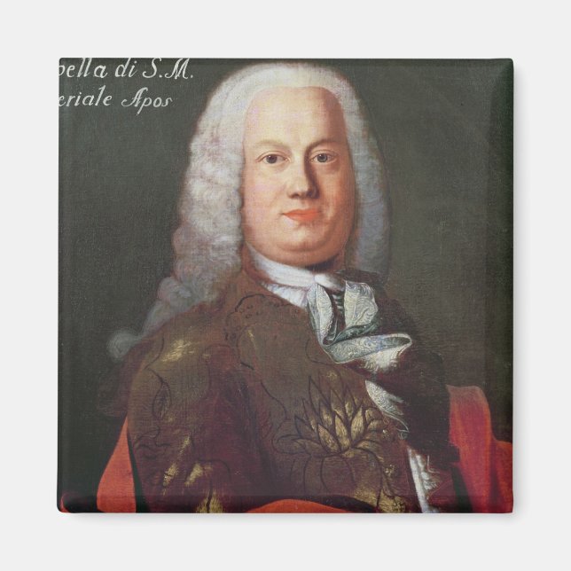 Imán Retrato de Antonio Caldara (Frente)