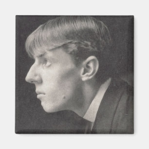 Imán Retrato de Aubrey Beardsley (1872-98) por Federico