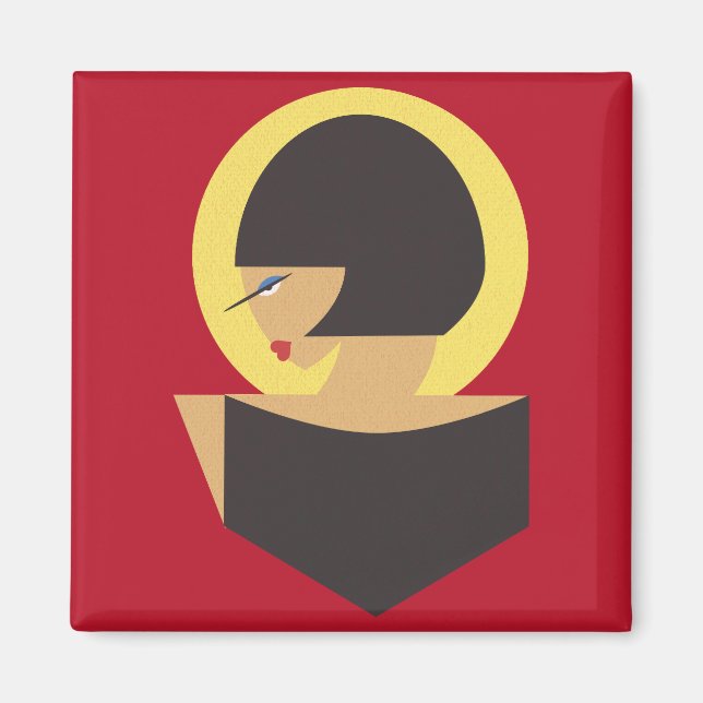 Imán Retrato de Bauhaus (Frente)
