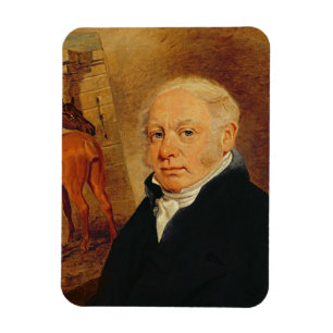Imán Retrato de Ben Marshall (1767-1835) (aceite en