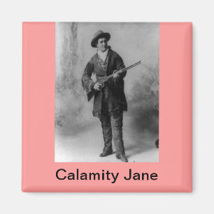 Imán Retrato de Calamity Jane