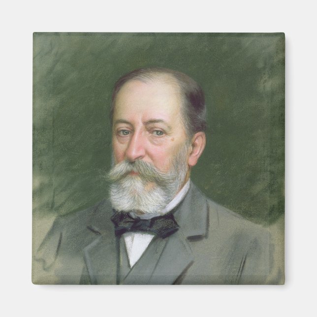 Imán Retrato de Camille Saint-Saens 1903 (Frente)