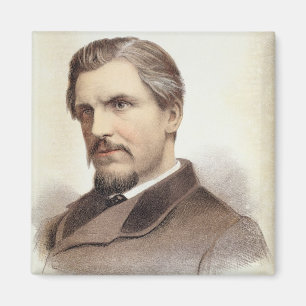 Imán Retrato de capitán James Augustus Grant (1827-87)