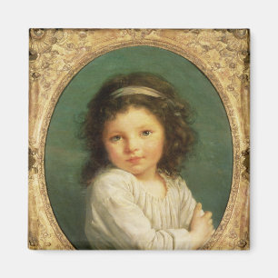 Imán Retrato de Caroline Lalive de la Briche, 1786