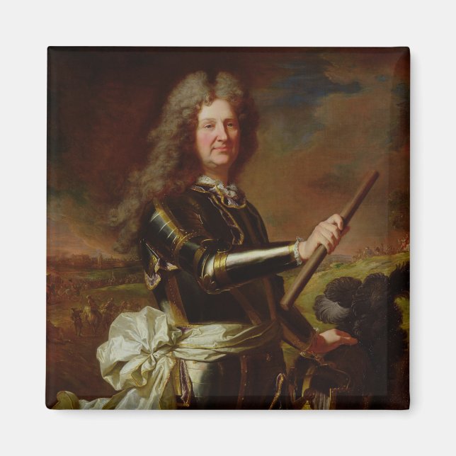 Imán Retrato de Charles-Auguste de Matignon (Frente)