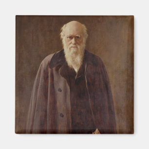 Imán Retrato de Charles Darwin 1883