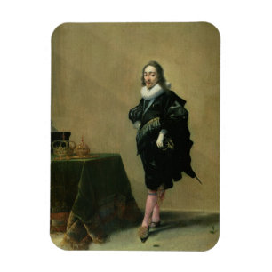 Imán Retrato de Charles I (1600-49) 1632 (aceite en el