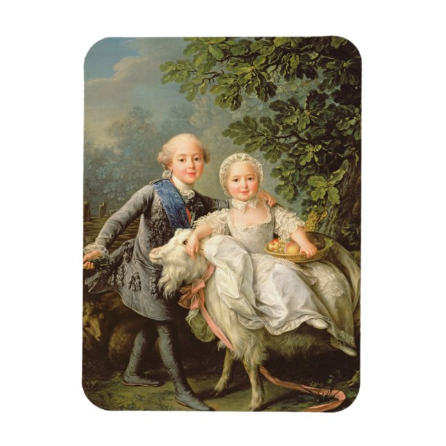 Imán Retrato de Charles Philippe de Francia (1757-1836) (Vertical)