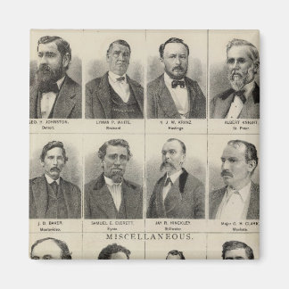 Imán Retrato de comerciantes inmobiliarios de Minnesota