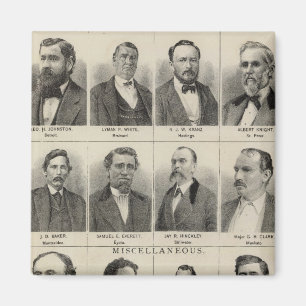 Imán Retrato de comerciantes inmobiliarios, Minnesota