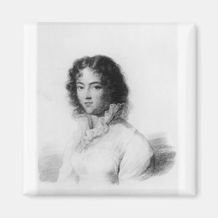 Imán Retrato de Constanza Mozart 1828