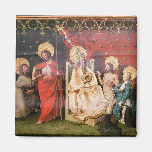 Imán Retrato de Cristo con Santo Tomás (Frente)