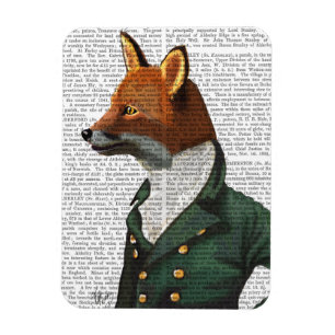 Imán Retrato de Dandy Fox