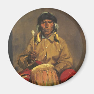 Imán Retrato de Dieguito Roybal por Robert Henri