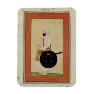 Imán Retrato de Dilir Khan, c.1760, del Cli grande