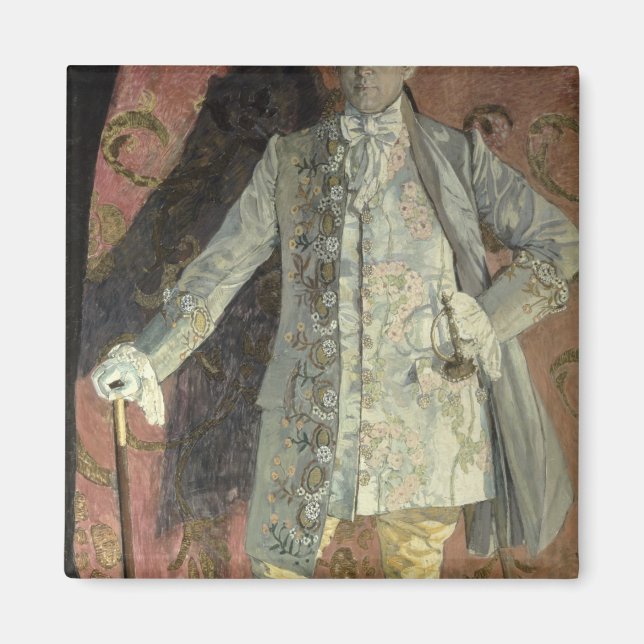 Imán Retrato de Dmitry Smirnov (Frente)