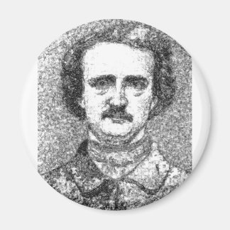 Imán Retrato de Edgar Allan Poe