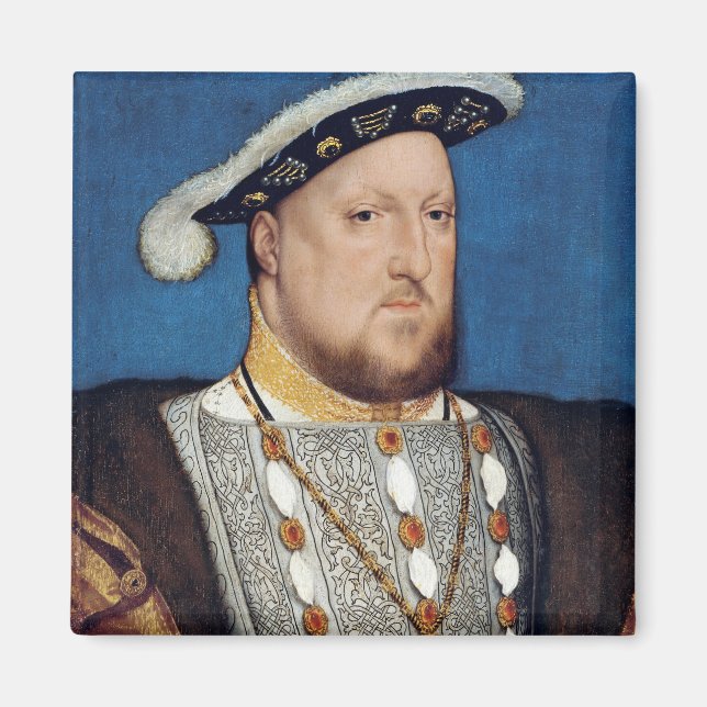 Imán Retrato de Enrique VIII de Inglaterra, Holbein (Frente)