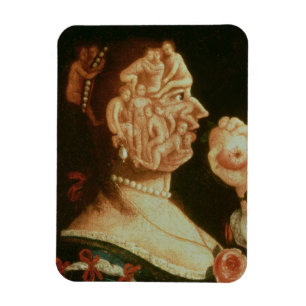 Imán Retrato de Eve (aceite)