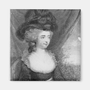 Imán Retrato de Fanny Burney pub.