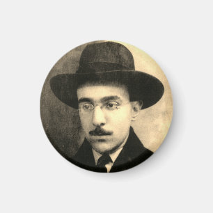 Imán Retrato de Fernando Pessoa