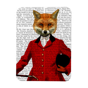 Imán Retrato de Fox Hunter 2
