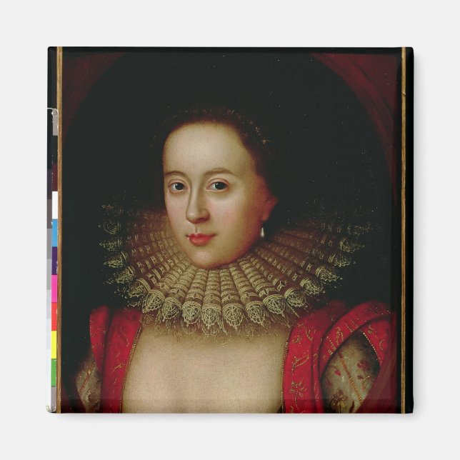 Imán Retrato de Frances Howard Condes de Somerset (Frente)
