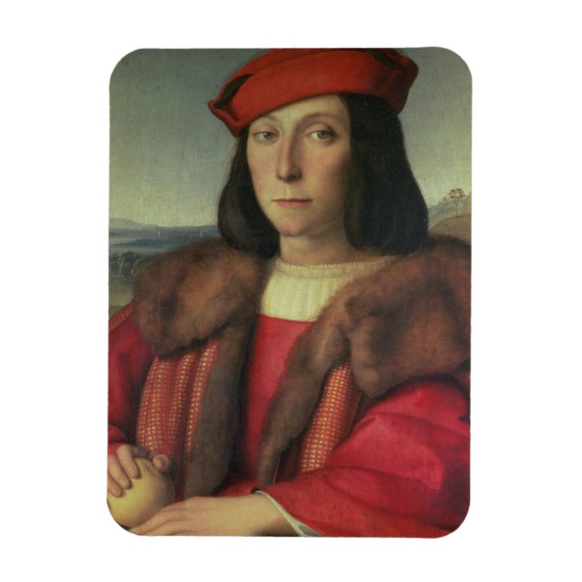 Imán Retrato de Francesco della Rovere, duque de Urbino (Vertical)