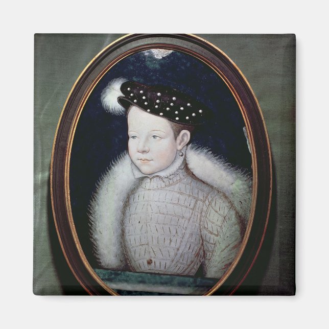 Imán Retrato de Francisco II como Daufino de Francia (Frente)