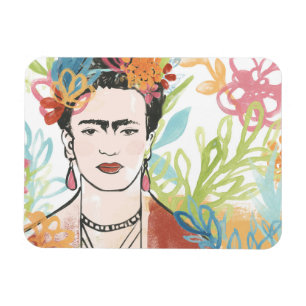 Imán Retrato de Frida Kahlo