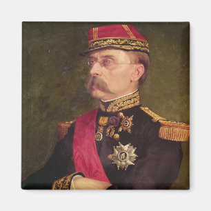 Imán Retrato de general Louis Faidherbe 1884