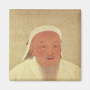 Imán Retrato de Genghis Khan, Mongol Khan