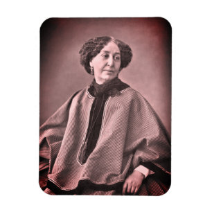 Imán Retrato de George Sand de Nadar