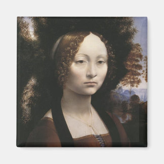 Imán Retrato de Ginevra de Benci